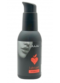 Съедобный лубрикант JUJU с ароматом клубники - 100 мл. - JuJu - купить с доставкой во Владикавказе