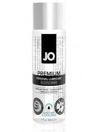 Охлаждающий лубрикант на силиконовой основе JO Personal Premium Lubricant Cooling - 60 мл. - System JO - купить с доставкой во Владикавказе
