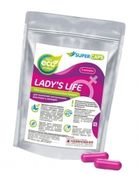 Возбуждающие капсулы Ladys Life - 2 капсулы (0,35 гр.) - SuperCaps - купить с доставкой во Владикавказе