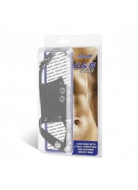 Кольцо на член и мошонку Cock Ring With 2  Ball Stretcher And Optional Weight Ring - BlueLine - во Владикавказе купить с доставкой