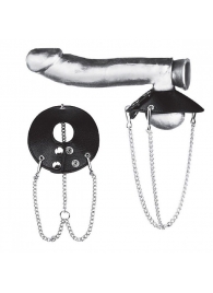 Утяжка-парашют на мошонку 3.5  Parachute Ball Stretcher - BlueLine - купить с доставкой во Владикавказе