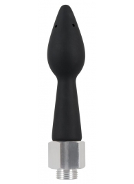 Чёрная анальная насадка для душа Anal Douche Rear Splash - Orion - купить с доставкой во Владикавказе