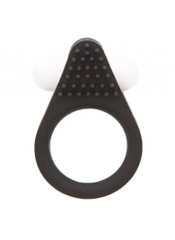 Чёрное эрекционное кольцо LIT-UP SILICONE STIMU RING 1 BLACK - Dream Toys - во Владикавказе купить с доставкой