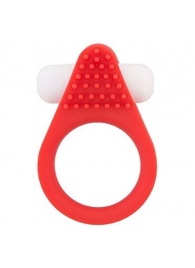 Красное эрекционное кольцо LIT-UP SILICONE STIMU RING 1 RED - Dream Toys - во Владикавказе купить с доставкой