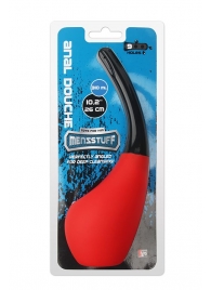 Анальный душ MENZSTUFF 310ML ANAL DOUCHE RED/BLACK - Dream Toys - купить с доставкой во Владикавказе