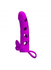 Насадка с закрытой головкой и виброэлементом для клиторального массажа - Baile - во Владикавказе купить с доставкой