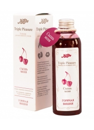 Эликсир Triple Pleasure  Горячая вишня  - 130 гр. - JULEJU - купить с доставкой во Владикавказе