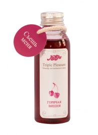 Эликсир Triple Pleasure  Горячая вишня  - 65 гр. - JULEJU - купить с доставкой во Владикавказе