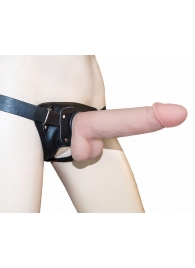 Универсальный пояс премиум класса (S) с 2 насадками - LOVETOY (А-Полимер) - купить с доставкой во Владикавказе