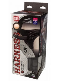 Трусики харнесс премиум класса с 2 насадками WOMAN CUBA - LOVETOY (А-Полимер) - купить с доставкой во Владикавказе