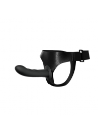 Страпон на эластичных ремнях Ultra Harness Karin Dildo - 16,8 см. - Baile - купить с доставкой во Владикавказе