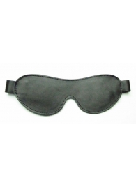 Маска на глаза из гладкой кожи - БДСМ Арсенал - купить с доставкой во Владикавказе