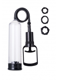 Вакуумная помпа A-toys с уплотнителем и эрекционными кольцами - A-toys - во Владикавказе купить с доставкой