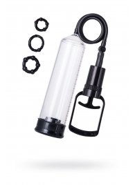 Вакуумная помпа A-toys с уплотнителем и эрекционными кольцами - A-toys - во Владикавказе купить с доставкой