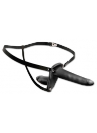 Женский страпон с вагинальной пробкой Double Penetrix Strap-on - 15 см. - Pipedream - купить с доставкой во Владикавказе