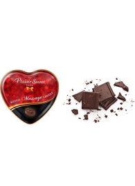 Массажная свеча с ароматом шоколада Bougie Massage Candle - 35 мл. - Plaisir Secret - купить с доставкой во Владикавказе