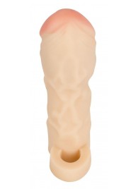 Закрытая удлиняющая насадка на пенис с подхватом мошонки T B Extension - Orion - во Владикавказе купить с доставкой