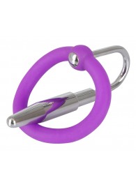 Уретральный плаг с силиконовым кольцом под головку Penis Plug - Orion - купить с доставкой во Владикавказе