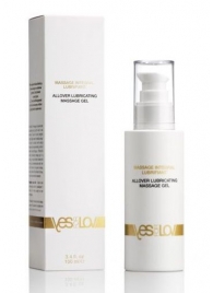 Массажный гель-смазка на силиконовой основе Allover Massage Gel - 100 мл. - YESforLOV - купить с доставкой во Владикавказе