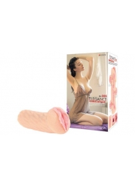 Ультра реалистичный мастурбатор-вагина с двойным слоем материала ELEGANCE - KOKOS - во Владикавказе купить с доставкой