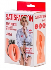 Мастурбатор с виброкольцом Satisfaction Magazine Nurse - Lola Games - во Владикавказе купить с доставкой