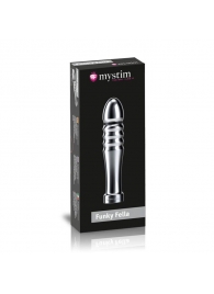 Ребристый фаллоимитатор для электростимуляции Funky Fella Rill Dildo - 13 см. - MyStim - купить с доставкой во Владикавказе