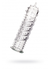 Прозрачная насадка на пенис TOYFA A-Toys - 15,5 см. - A-toys - во Владикавказе купить с доставкой