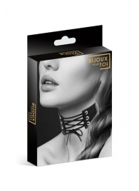 Оригинальный ошейник-чокер со шнуровкой - Bijoux Pour Toi - купить с доставкой во Владикавказе