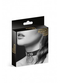 Узенький ошейник из полиуретана с кольцом - Bijoux Pour Toi - купить с доставкой во Владикавказе