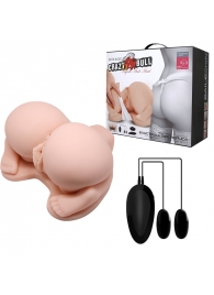 Реалистичная попка с 2 любовными тоннелями и вибрацией - Baile - во Владикавказе купить с доставкой