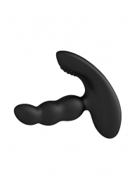 Черный силиконовый стимулятор простаты Levett Nitoc с пультом ДУ - Levett - во Владикавказе купить с доставкой