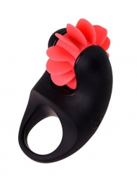 Чёрно-красное эрекционное виброкольцо Erotist - Erotist Adult Toys - во Владикавказе купить с доставкой