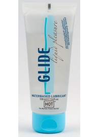 Интимная смазка на водной основе Glide - 100 мл. - HOT - купить с доставкой во Владикавказе