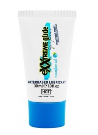 Анальная гель-смазка на водной основе Exxtreme Glide - 30 мл. - HOT - купить с доставкой во Владикавказе