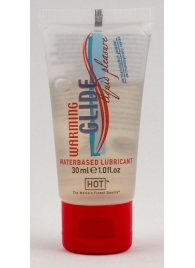 Смазка на водной основе Warming Glide с согревающим эффектом, 30 мл. - HOT - купить с доставкой во Владикавказе