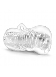 Прозрачный мастурбатор M for Men Hand Tool - Blush Novelties - во Владикавказе купить с доставкой