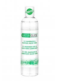 Гель-смазка 2-в-1 MASSAGE   LUBRICANT ALOE VERA - 300 мл. - Waterglide - купить с доставкой во Владикавказе