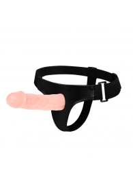 Телесный фаллоимитатор на трусиках Jessica Strap-On - 15,5 см. - Baile - купить с доставкой во Владикавказе