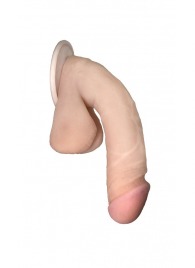 Сувенирный фаллос на присоске 03 - 17 см. - LOVETOY (А-Полимер) - купить с доставкой во Владикавказе