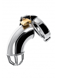 Серебристый мужской пояс верности TOYFA Metal - ToyFa - купить с доставкой во Владикавказе