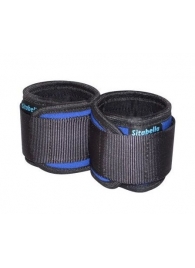 Сине-черные неопреновые наручники - Sitabella - купить с доставкой во Владикавказе