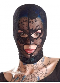 Кружевная маска-балаклава с отверстиями для глаз и рта - Orion - купить с доставкой во Владикавказе