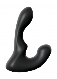 Черный анальный вибростимулятор P-Spot Milker - 14 см. - Pipedream - во Владикавказе купить с доставкой