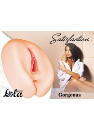Мастурбатор с 2 тоннелями Satisfaction Gorgeous - Lola Games - во Владикавказе купить с доставкой