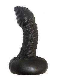 Чёрный анальный плаг с пупырышками для стимуляции простаты - 9,5 см. - LOVETOY (А-Полимер) - во Владикавказе купить с доставкой