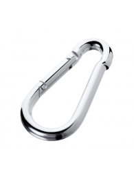 Серебристый карабин TOYFA Metal - ToyFa - купить с доставкой во Владикавказе