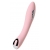 Розовый силиконовый вибратор с электростимуляцией TESLA G-POINT - 21 см. - ToyFa - купить с доставкой во Владикавказе