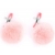 Зажимы для сосков с розовым пушком - Notabu - купить с доставкой во Владикавказе