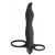 Черная вибронасадка для двойного проникновения Flirtini - 15,9 см. - Lola Games - купить с доставкой во Владикавказе