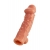 Насадка на фаллос с отверстием для мошонки EXTREME SLEEVE - 17,6 см. - KOKOS - во Владикавказе купить с доставкой
